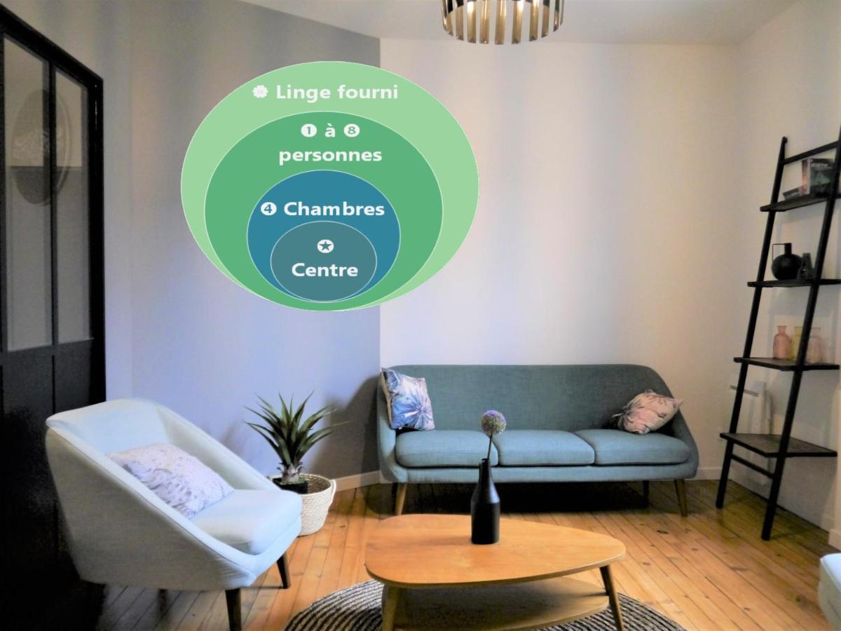 Appartement Le Flatiron - 4 Chambres Tarbes Bagian luar foto